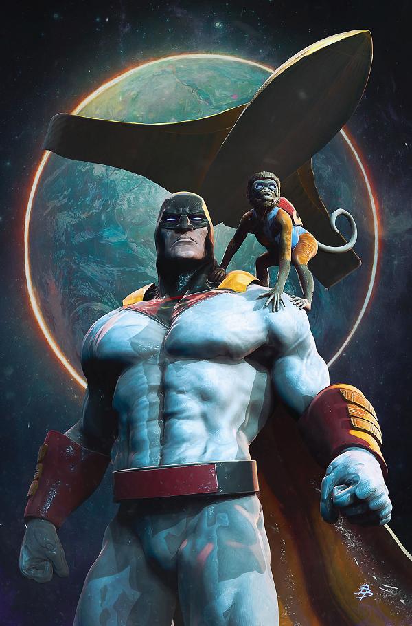 Space Ghost #6 variant cover by Bjorn Barends