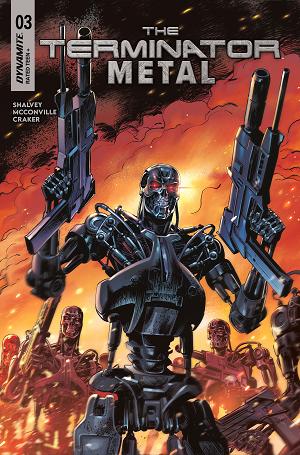 Terminator Metal #3 CVR D CVR D PAOLO ANTIGA cover