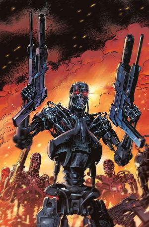 Terminator Metal #3 CVR F CVR F INC 1:10 PAOLO ANTIGA VIRGIN cover