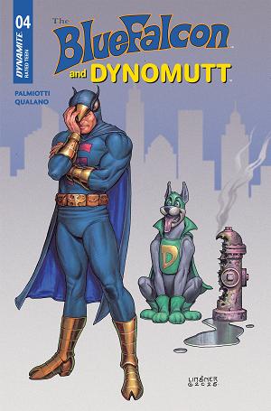 Blue Falcon & Dynomutt #4 CVR C CVR C JOSEPH MICHAEL LINSNER cover