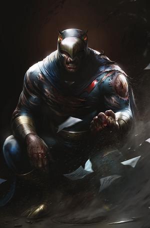 Blue Falcon & Dynomutt #4 CVR F CVR F INC 1:10 FRANCESCO MATTINA VIRGIN cover