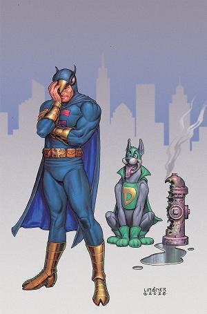Blue Falcon & Dynomutt #4 CVR G CVR G INC 1:10 JOSEPH MICHAEL LINSNER VIRGIN cover