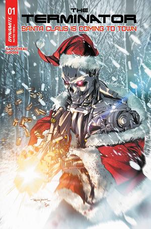 Terminator Santa Claus Is Coming To Town #1 CVR C (ONE SHOT) CVR C REESE HANNIGAN cover