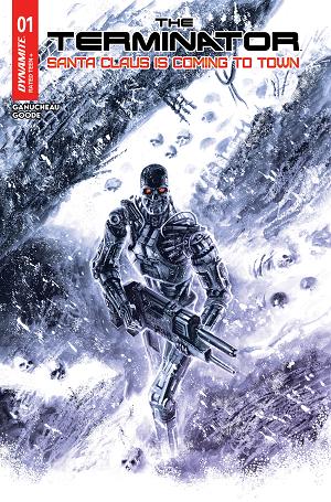 Terminator Santa Claus Is Coming To Town #1 CVR B (ONE SHOT) CVR B FRANCESCO BIAGINI cover