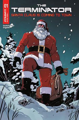 Terminator Santa Claus Is Coming To Town #1 CVR D (ONE SHOT) CVR D KENDALL GOODE cover