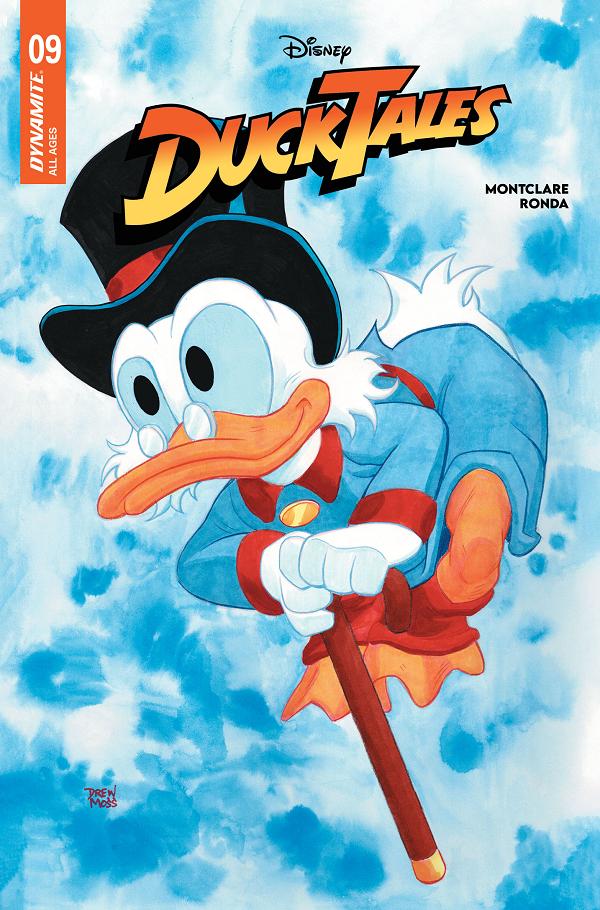 Ducktales #9 variant cover by Drew Moss