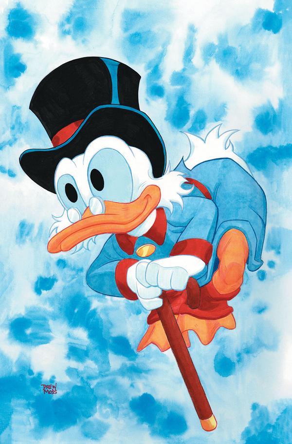 Ducktales #9 variant cover by Drew Moss