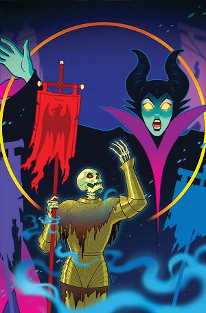 Disney Villains Maleficent #3 CVR H CVR H INC 1:15 PAULINA GANUCHEAU VIRGIN cover