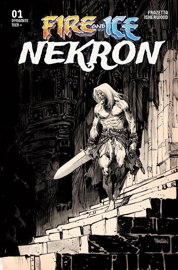 Fire And Ice Nekron #1 CVR F (ONE SHOT) CVR F INC 1:10 DAN PANOSIAN LINE ART cover