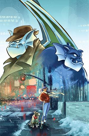 Gargoyles Winter Special 2025 #1 CVR E (ONE SHOT) CVR E INC 1:10 ALESSANDRO RANALDI VIRGIN cover