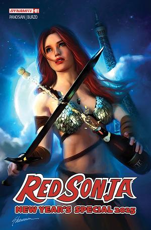 Red Sonja New Years Special 2025 #1 CVR B (ONE SHOT) CVR B SHANNON MAER cover