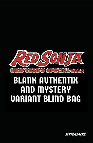 Red Sonja New Years Special 2025 #1 CVR D (ONE SHOT) CVR D BLIND BAG cover