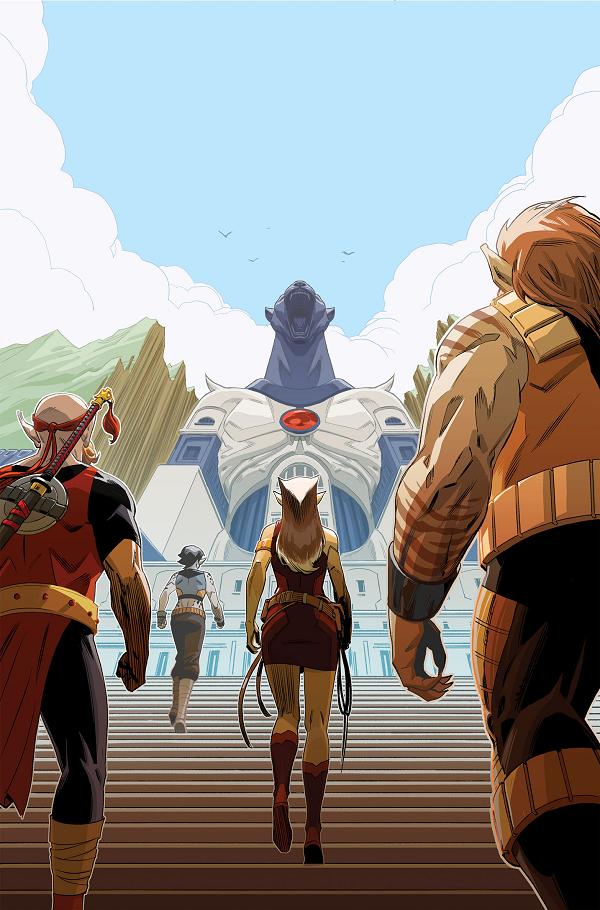 Thundercats Lost #10 variant cover by Marco Failla