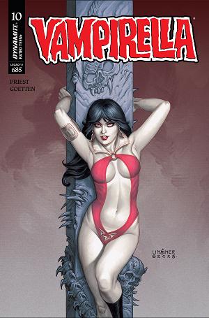 Vampirella #10 CVR C CVR C JOSEPH MICHAEL LINSNER cover