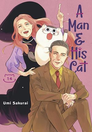 A Man And His Cat 14 cover