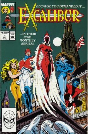 Excalibur (1988) #1  cover