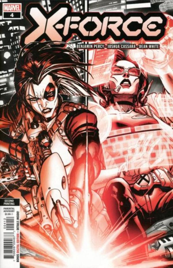 X-Force #4 2nd Printing cover