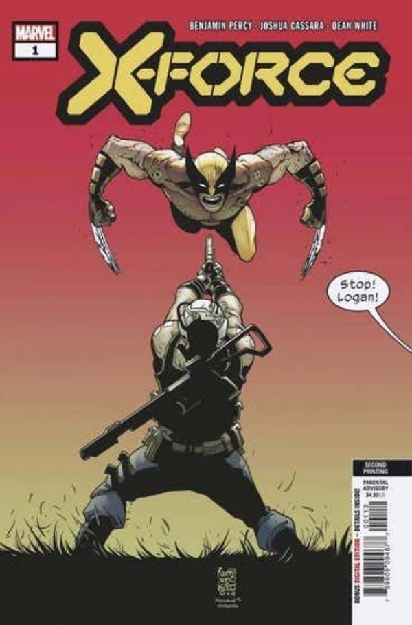 X-Force #1 2nd Printing cover