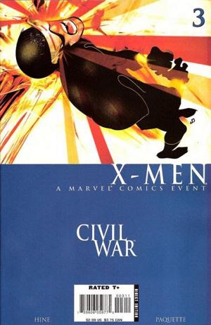 Civil War: X-Men #3 cover