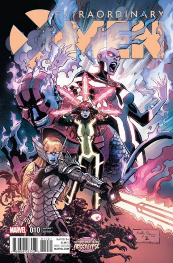 Extraordinary X-Men #10 Horsemen of Apocalypse Variant cover