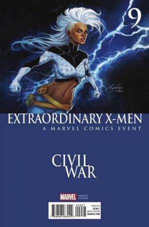 Extraordinary X-Men #9 Civil War Variant cover