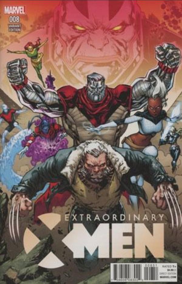 Extraordinary X-Men #8 Connecting Cover Variant cover