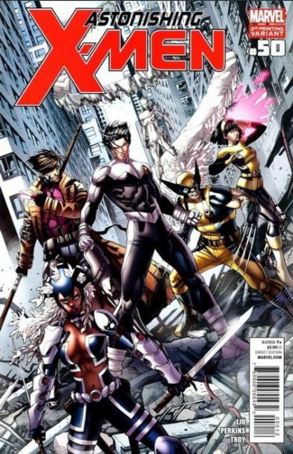 Astonishing X-Men #50 2nd Printing cover