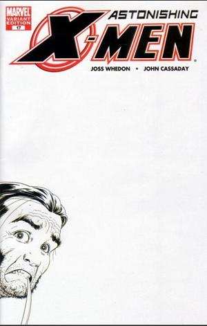 Astonishing X-Men #17 Sketch Variant cover
