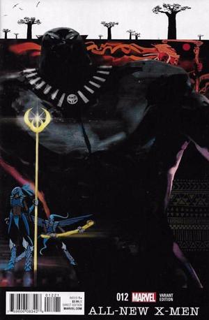 All-New X-Men #12 Black Panther Variant Cover cover
