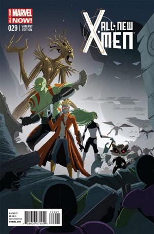 All-New X-Men #29 Guardians of the Galaxy Variant Cover cover