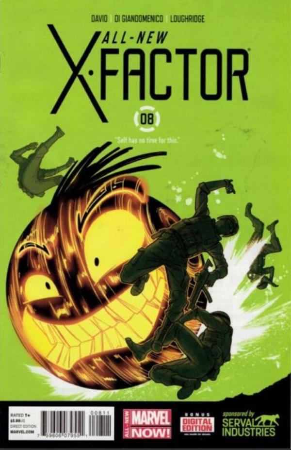 All New X-Factor #8  cover