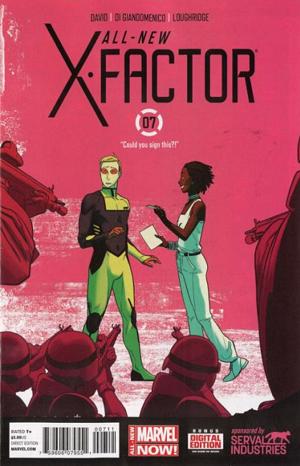 All New X-Factor #7 cover