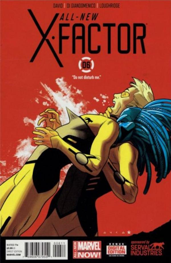 All New X-Factor #6  cover