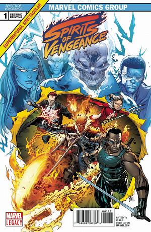 Spirits Of Vengeance #1 (OF 5) 2ND PTG LASHLEY cover