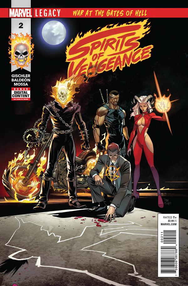 Spirits Of Vengeance #2 cover by Dan Mora