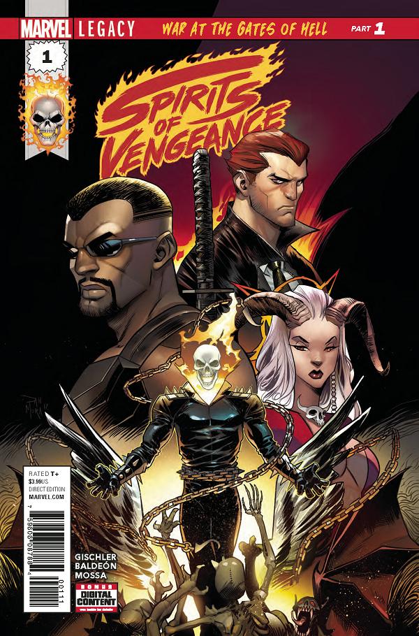 Spirits Of Vengeance #1 cover by Dan Mora