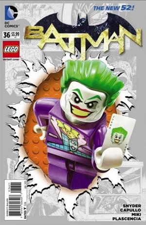 Batman #36 LEGO cover