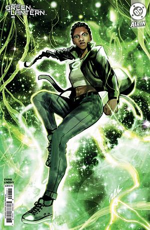 Absolute Green Lantern #6 CVR D CVR D INC 1:25 NIKOLAS DRAPER-IVEY CARD STOCK cover