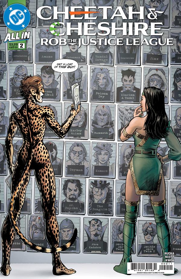 Cheetah And Cheshire Rob The Justice League #2 CVR A NICOLA SCOTT cover