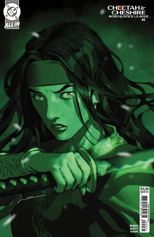 Cheetah And Cheshire Rob The Justice League #2 CVR B (OF 6) CVR B GERALD PAREL CARD STOCK cover