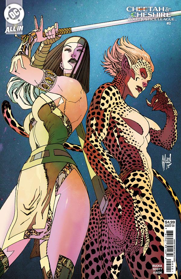 Cheetah And Cheshire Rob The Justice League #2 CVR C (OF 6) CVR C GUILLEM MARCH CARD STOCK cover