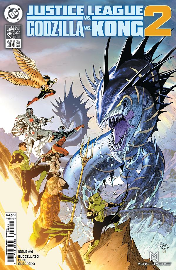Justice League Vs Godzilla Vs Kong 2 #4 CVR A CHRISTIAN DUCE cover