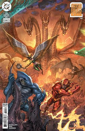 Justice League Vs Godzilla Vs Kong 2 #4 CVR C (OF 7) CVR C ALAN QUAH CARD STOCK cover