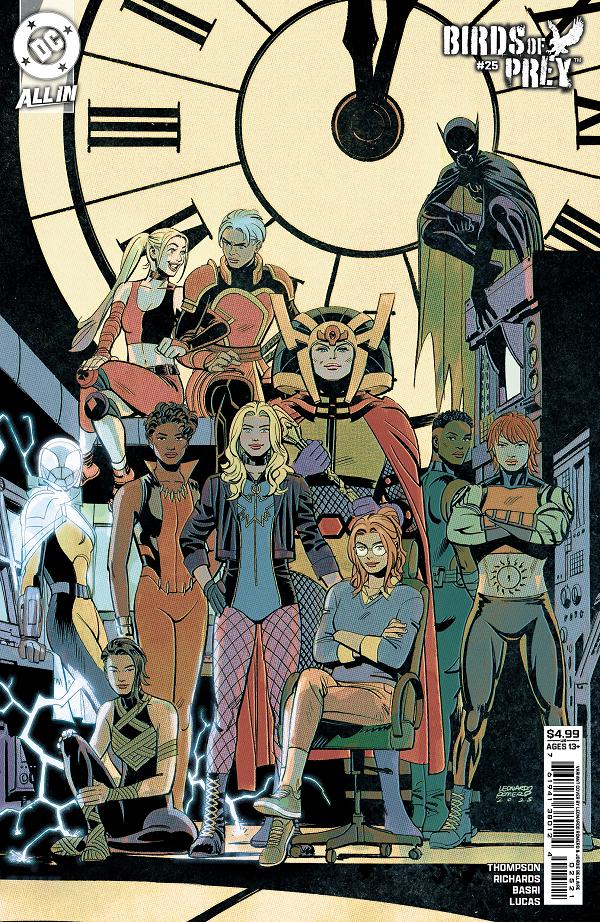 Birds Of Prey #25 CVR B CVR B LEONARDO ROMERO CARD STOCK cover
