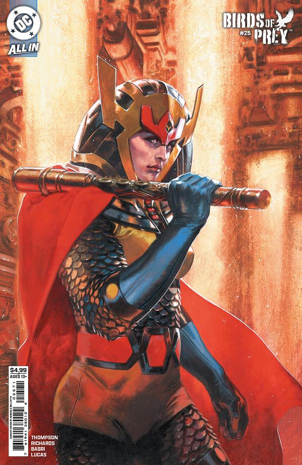 Birds Of Prey #25 CVR D CVR D GABRIELE DELL OTTO GOTHAM CARD STOCK cover