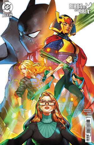 Birds Of Prey #25 CVR F CVR F INC 1:25 GERALD PAREL CARD STOCK cover