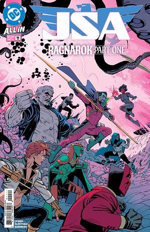 Jsa #11 CVR A LEONARDO ROMERO cover