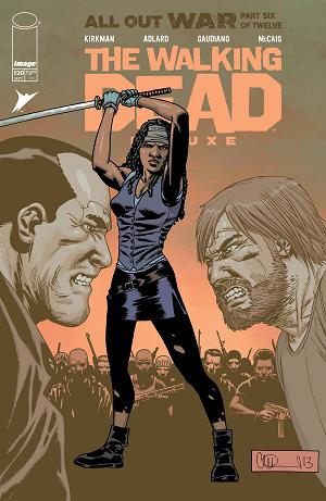 Walking Dead Deluxe #120 CVR B CVR B CHARLIE ADLARD & DAVE MCCAIG cover