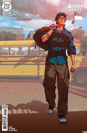 Action Comics #1090 CVR B CVR B GERALD PAREL CARD STOCK cover
