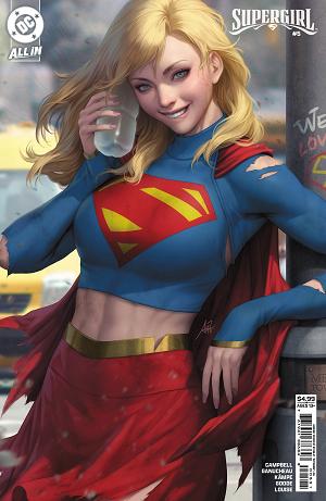 Supergirl #5 CVR B CVR B STANLEY ARTGERM LAU CARD STOCK cover